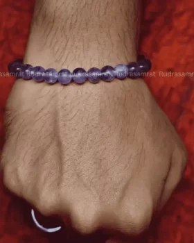 Amethyst Bracelet by Rudrasamrat